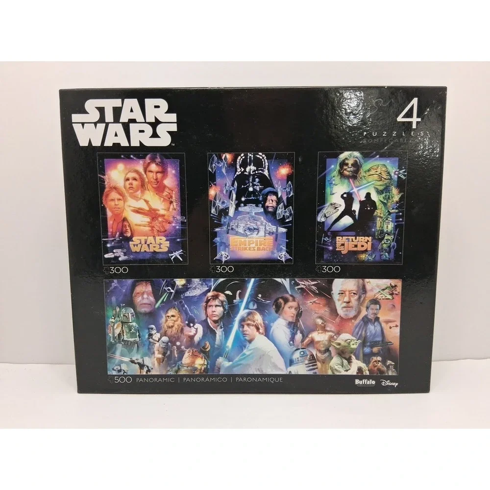Buffalo Games 4-in-1 Star Wars Multipack Puzzle Collector's Edition Pieces